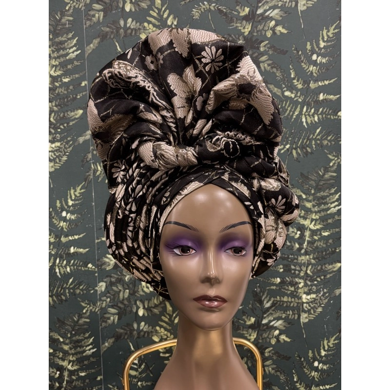 AUTOGELE/TURBAN PEACOCK