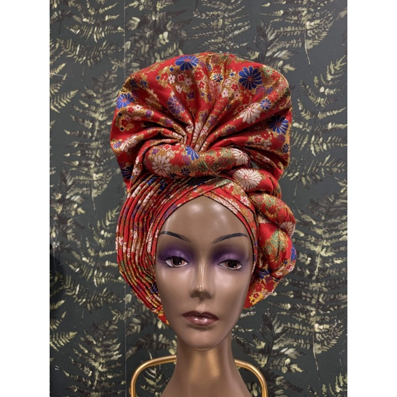 AUTOGELE/TURBAN PEACOCK