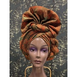 AUTOGELE/TURBAN PEACOCK
