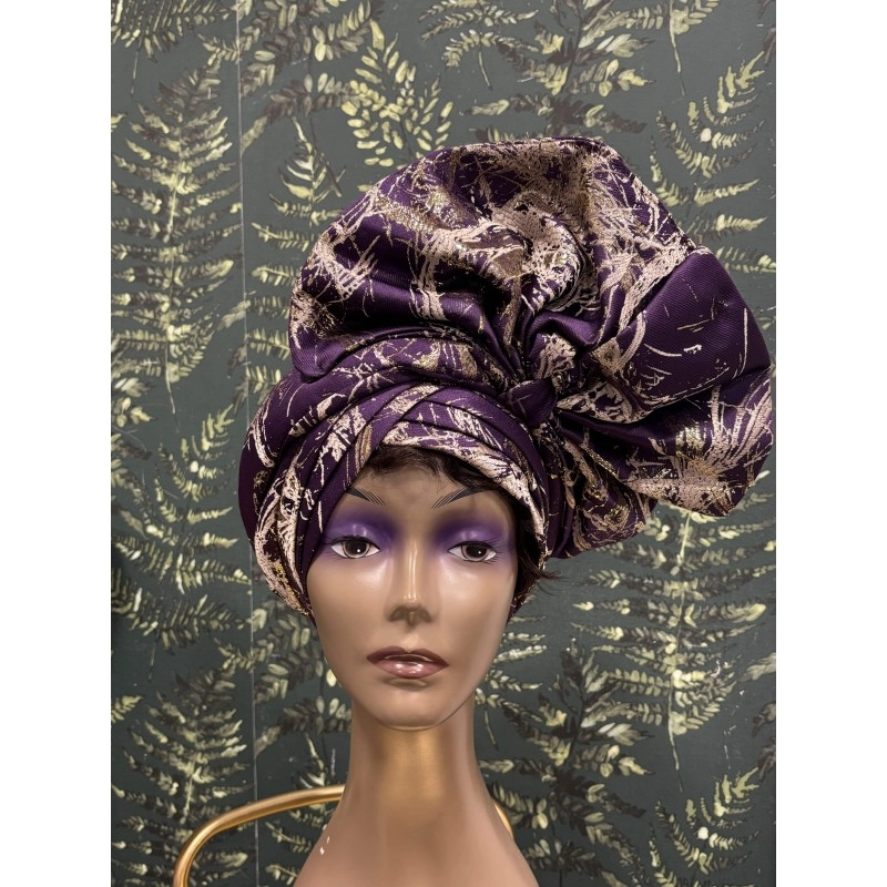 AUTOGELE/TURBAN PEACOCK S