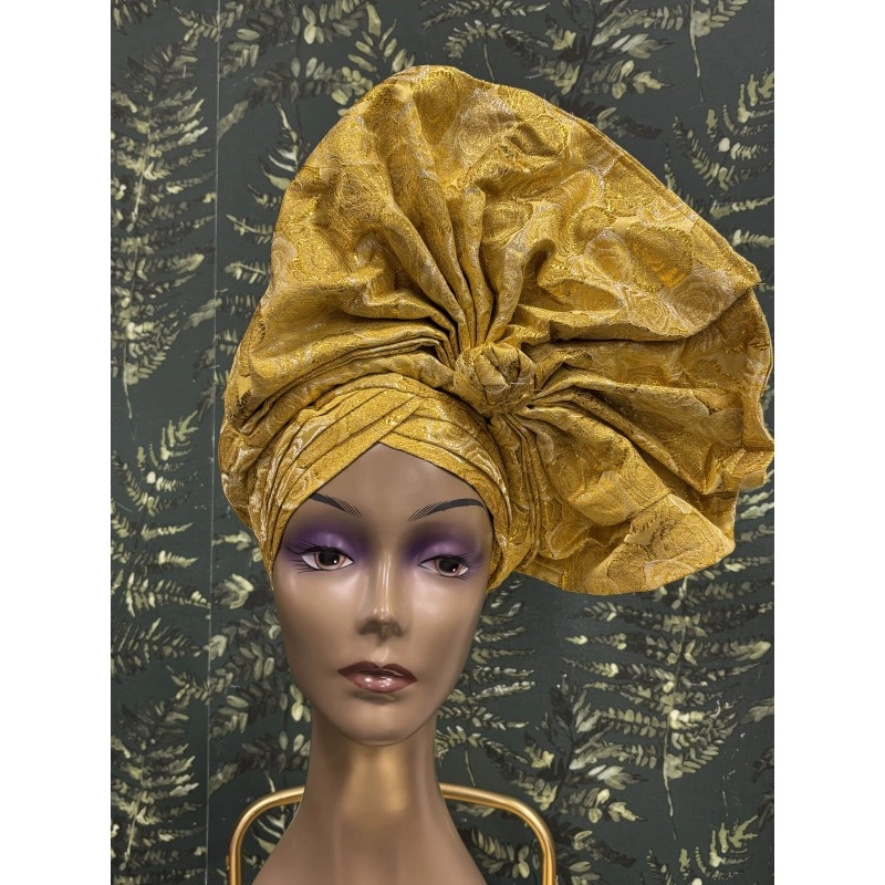 AUTOGELE/TURBAN PEACOCK S