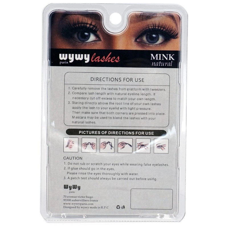 WYWY LASHES MINK NATURAL...